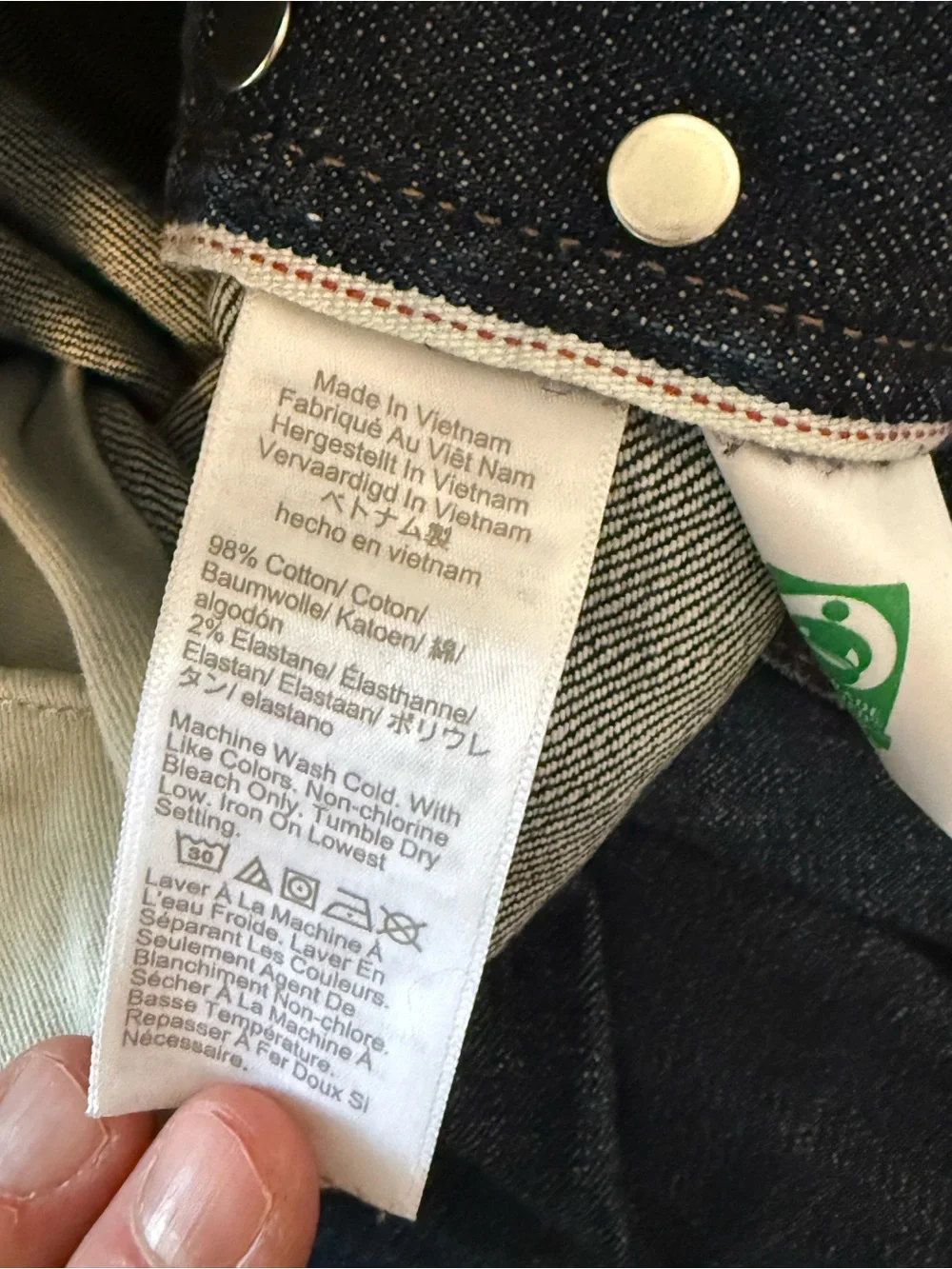 2 pair- J. Crew Selvedge Slim Jeans 1 dark and 1 medium wash